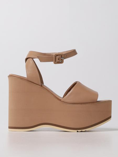 Abigail Paloma Barcelò wedge sandals in leather