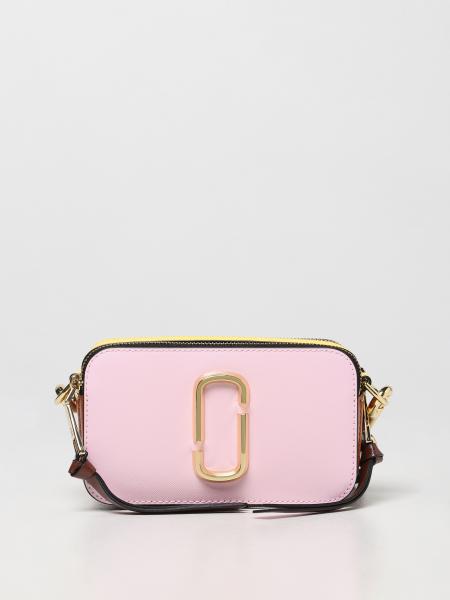 MARC JACOBS: The Snapshot Saffiano leather bag - Lilac  Marc Jacobs  crossbody bags H172L01SP22 online at