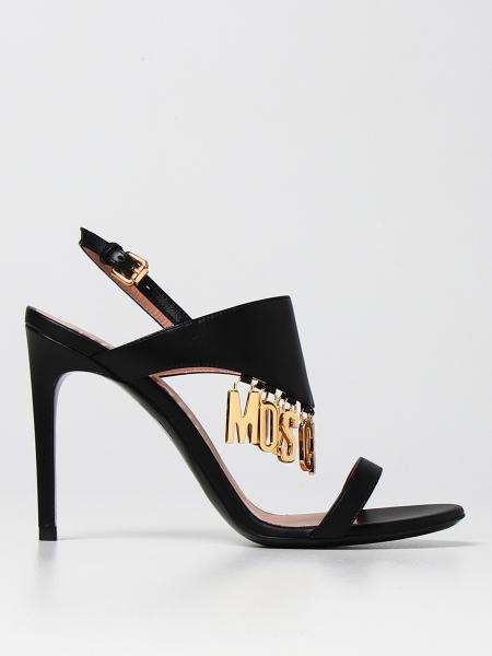 Moschino Couture leather sandals