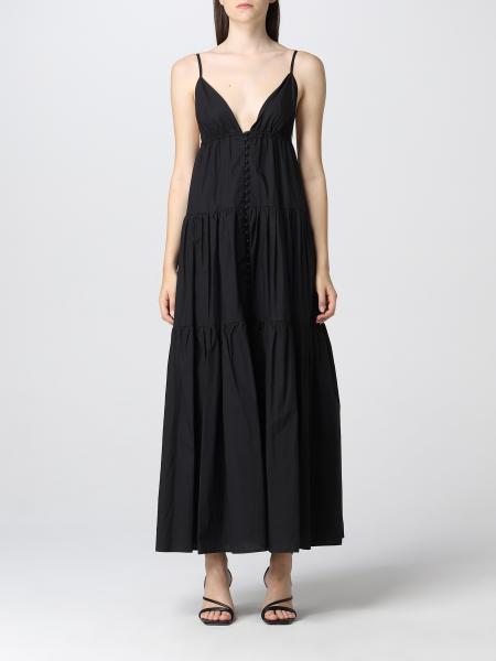 WEILI ZHENG: dress for woman - Black | Weili Zheng dress SWZDL200 ...
