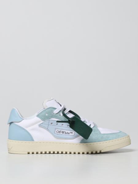 Off-White: 5.0 Off White sneakers in canvas and suede