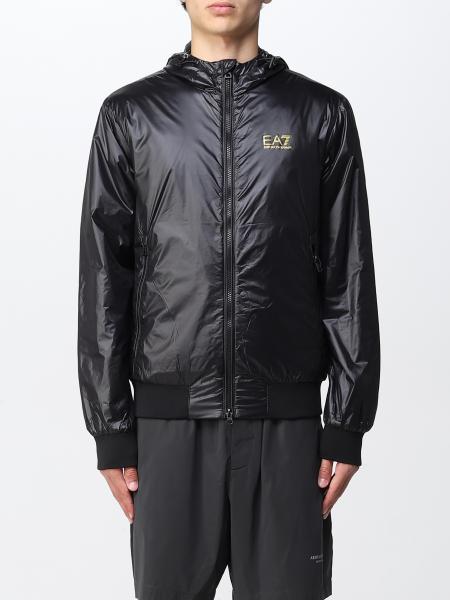 EA7: jacket for man - Black | Ea7 jacket 3LPB32PNR4Z online on GIGLIO.COM