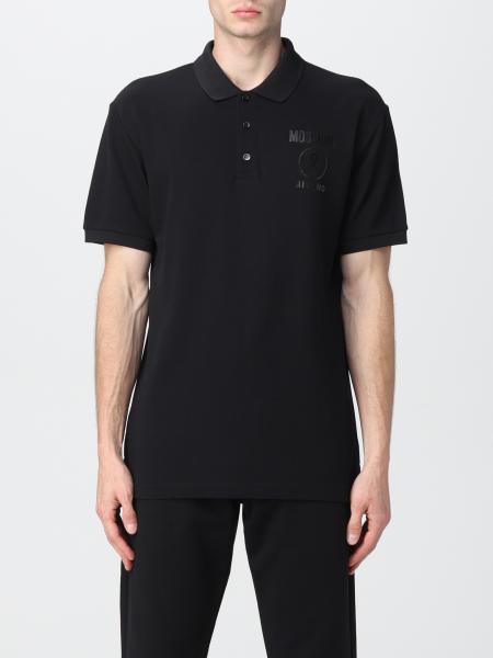 Moschino men: Moschino Couture men's polo t-shirt