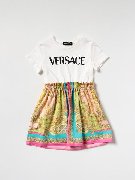 Abito bambina Young Versace online Primavera Estate 2022 - Nuova Collezione  su GIGLIO.COM