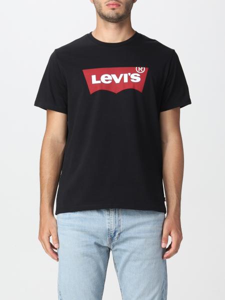LEVI'S: t-shirt for man - Black | Levi's t-shirt 177830137 online at ...