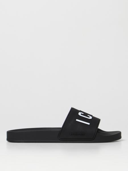 Icon Dsquared2 rubber sandal with logo