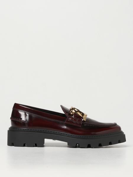 Tod's brushed leather loafers
