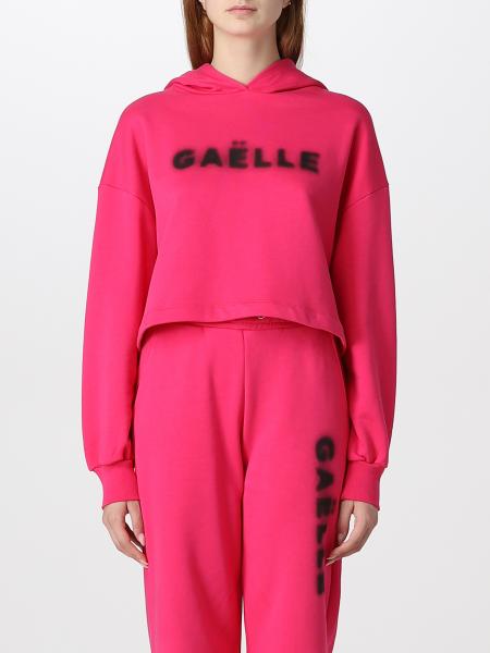 GAËLLE PARIS: sweatshirt for woman - Fuchsia | Gaëlle Paris sweatshirt ...