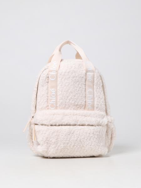 CHLOÉ: duffel bag for kids - White | Chloé duffel bag C10305 online on ...