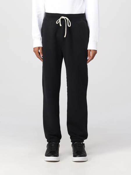 POLO RALPH LAUREN: pants for man - Black | Polo Ralph Lauren pants ...