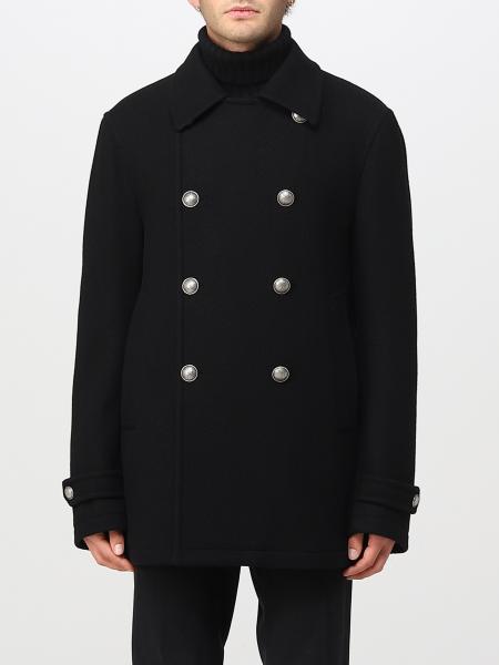 TAGLIATORE: coat for man - Black | Tagliatore coat MONACOF770116 online ...