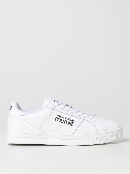 Versace Jeans Couture Outlet: sneakers for man - White | Versace Jeans ...