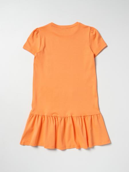 LITTLE MARC JACOBS: dress for girl - Orange | Little Marc Jacobs dress ...