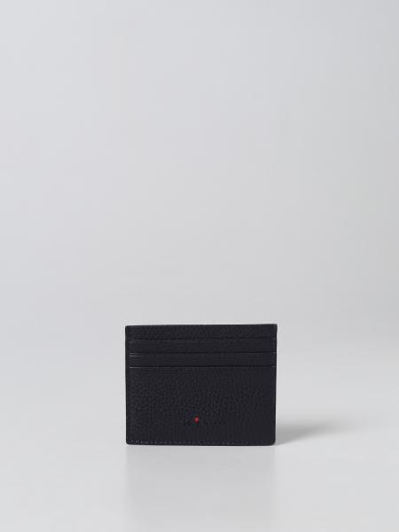 Kiton uomo: Portacarte di credito Kiton in pelle a grana
