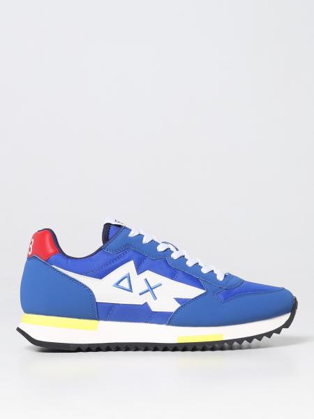 SUN 68: sneakers for man - Blue 1 | Sun 68 sneakers CPZ3312 online at ...