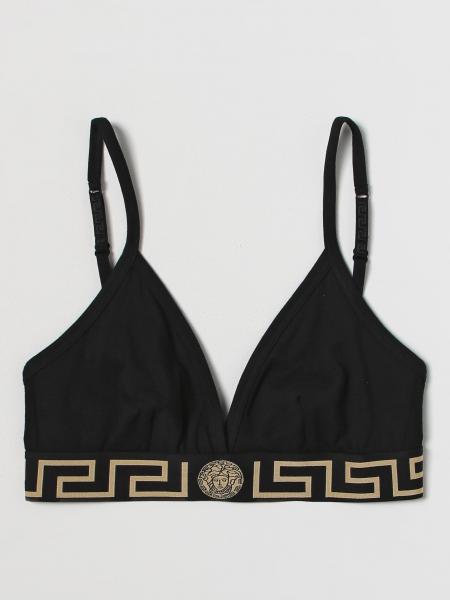 VERSACE: lingerie for woman - Black | Versace lingerie 1000656A232741 ...