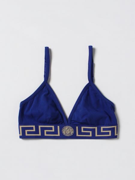 VERSACE: lingerie for woman - Blue | Versace lingerie 1000656A232741 ...