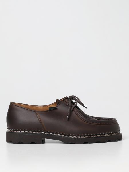 PARABOOT: brogue shoes for man - Brown | Paraboot brogue shoes 715607 ...