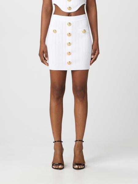Gonna Balmain in maglia