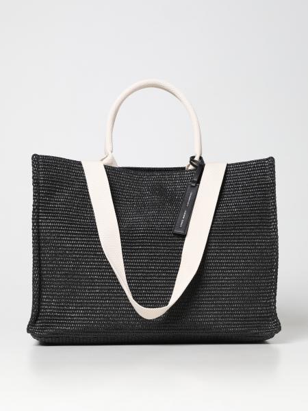 LIVIANA CONTI: tote bags for woman - Black | Liviana Conti tote bags ...