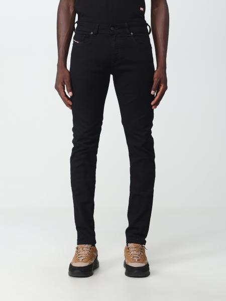 DIESEL: jeans for man - Black | Diesel jeans A0359409C51 online at ...