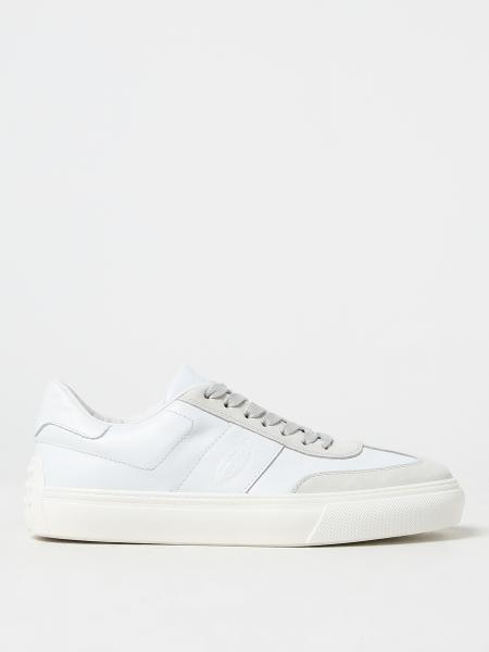 TOD'S: leather sneakers - White | Tod's sneakers XXM03E0GC50BKB online ...