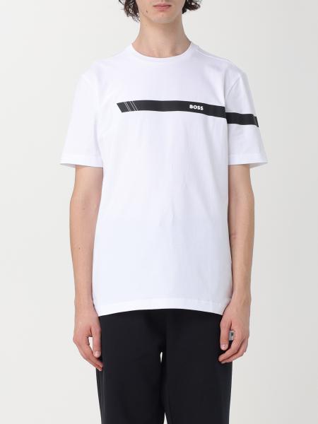BOSS: t-shirt for men - White | Boss t-shirt 50501227 online at GIGLIO.COM