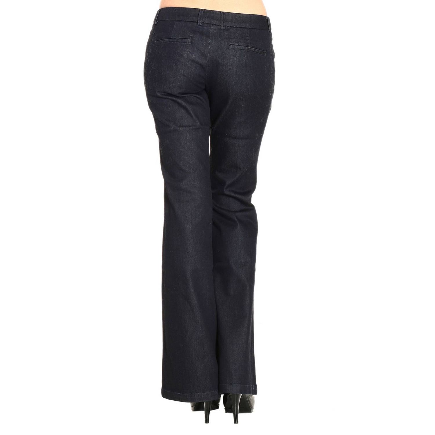 Siviglia Outlet: TASCA AMERICA DENIM ZAMPA STRETCH | Pantalone Siviglia  Donna Blue | Pantalone Siviglia p579 71020a GIGLIO.COM