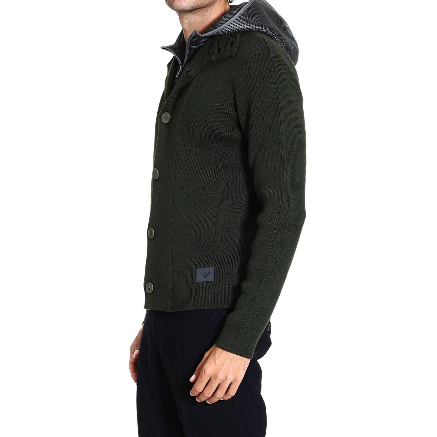 armani hooded jacket