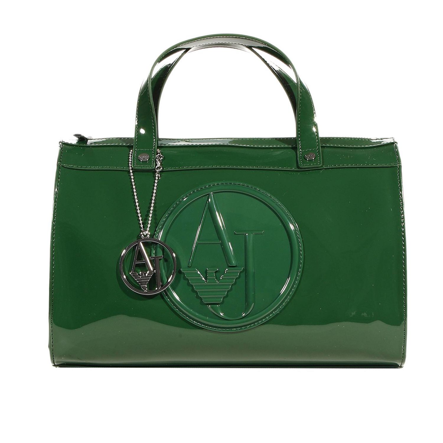 armani patent handbag