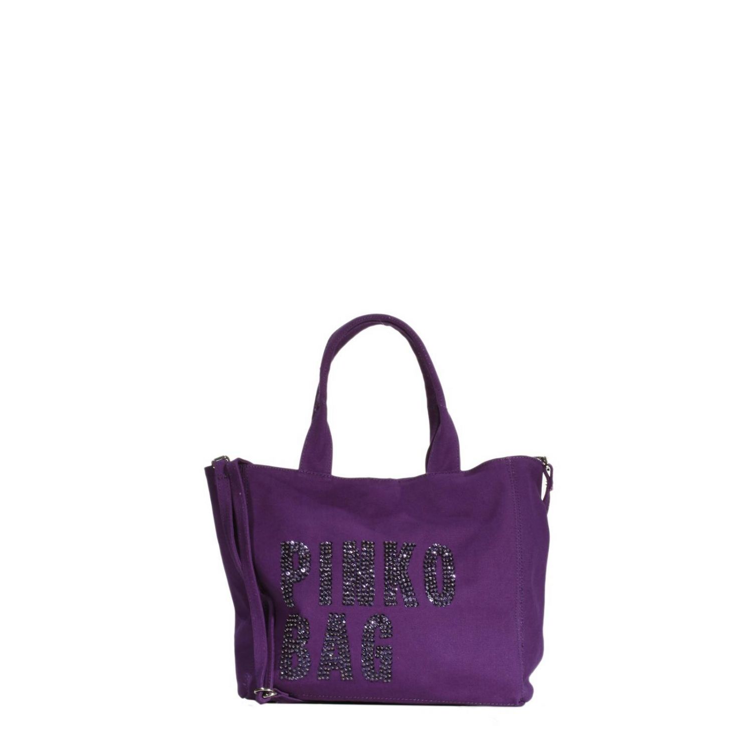 Handbag PINKO - Belato Shopping Canvas PE 18 PLTT 1P214Z Y4KR Light Blue  G65 - Canvas Totes \u0026 Shoppers - Handbags | efootwear.eu