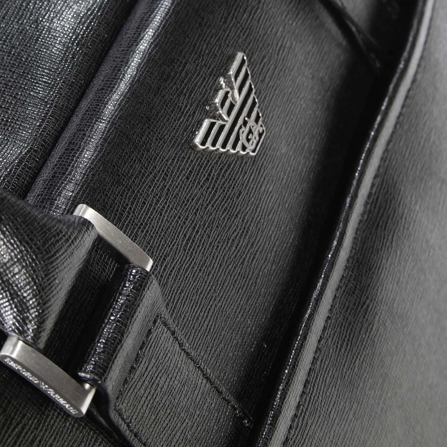 Borsa porta pc armani jeans in ecosaffiano - Stileo.it
