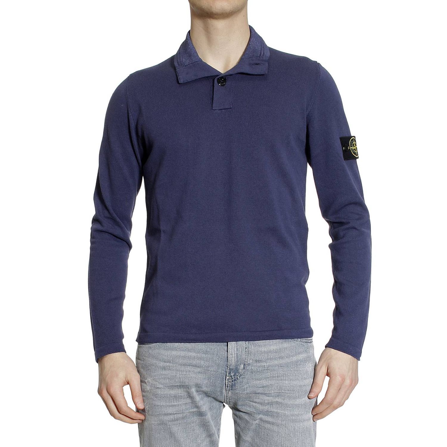 stone island polo jumper