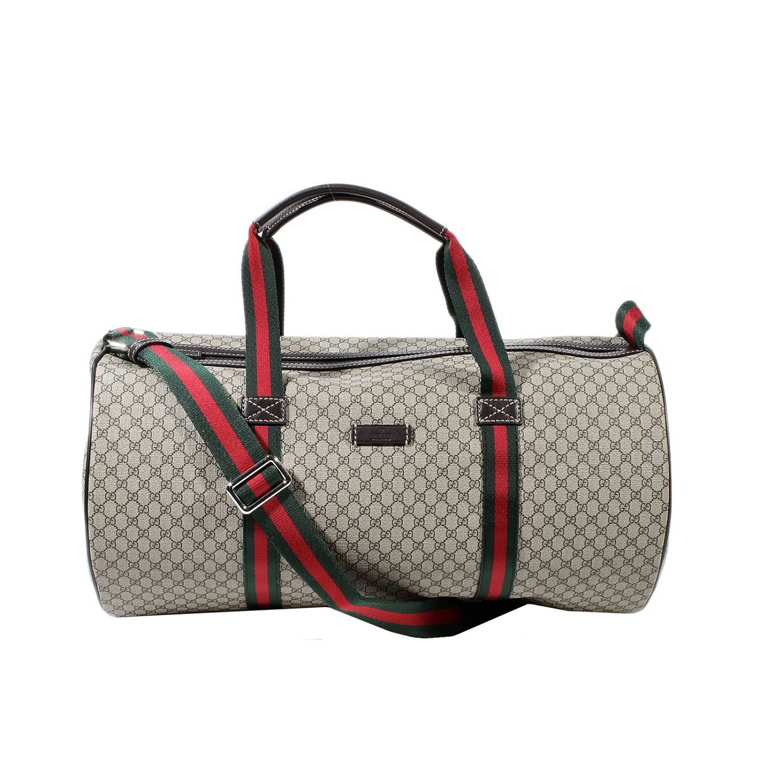 GUCCI: BORSONE MICRO GG CON WEB - Marrone | Borsa Gucci 311028 FX5FN  GIGLIO.COM