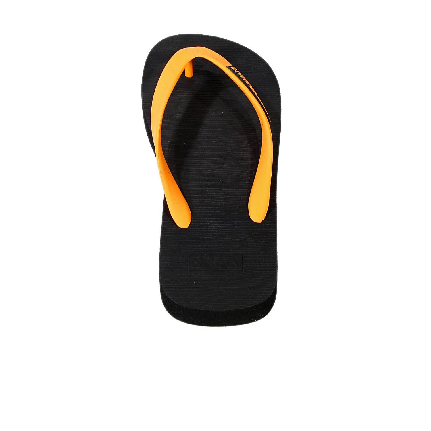 Emporio Armani Swimwear Outlet: INFRADITO GOMMA - Arancione | Scarpe  Emporio Armani Swimwear 211301 4P484 GIGLIO.COM