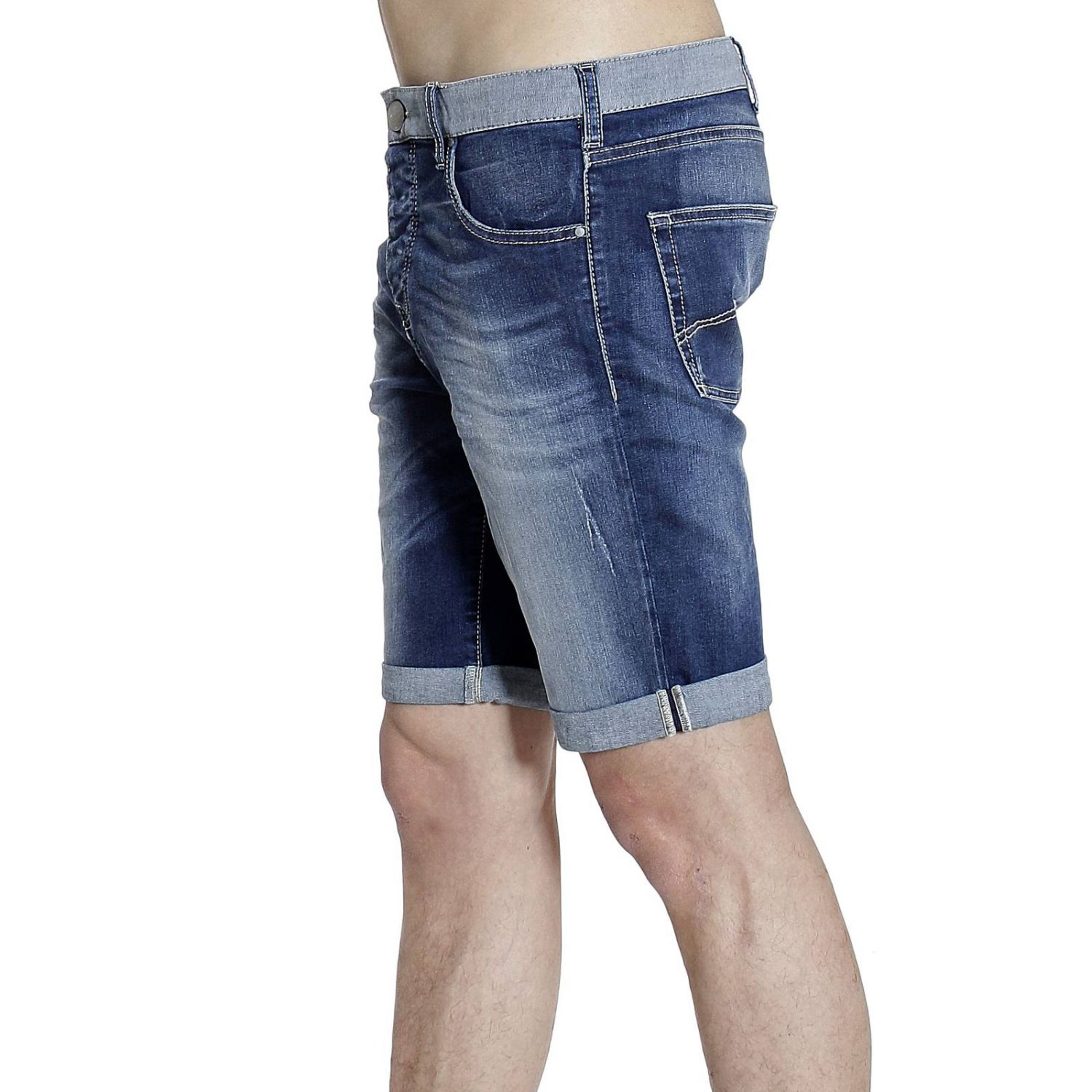 armani jean shorts