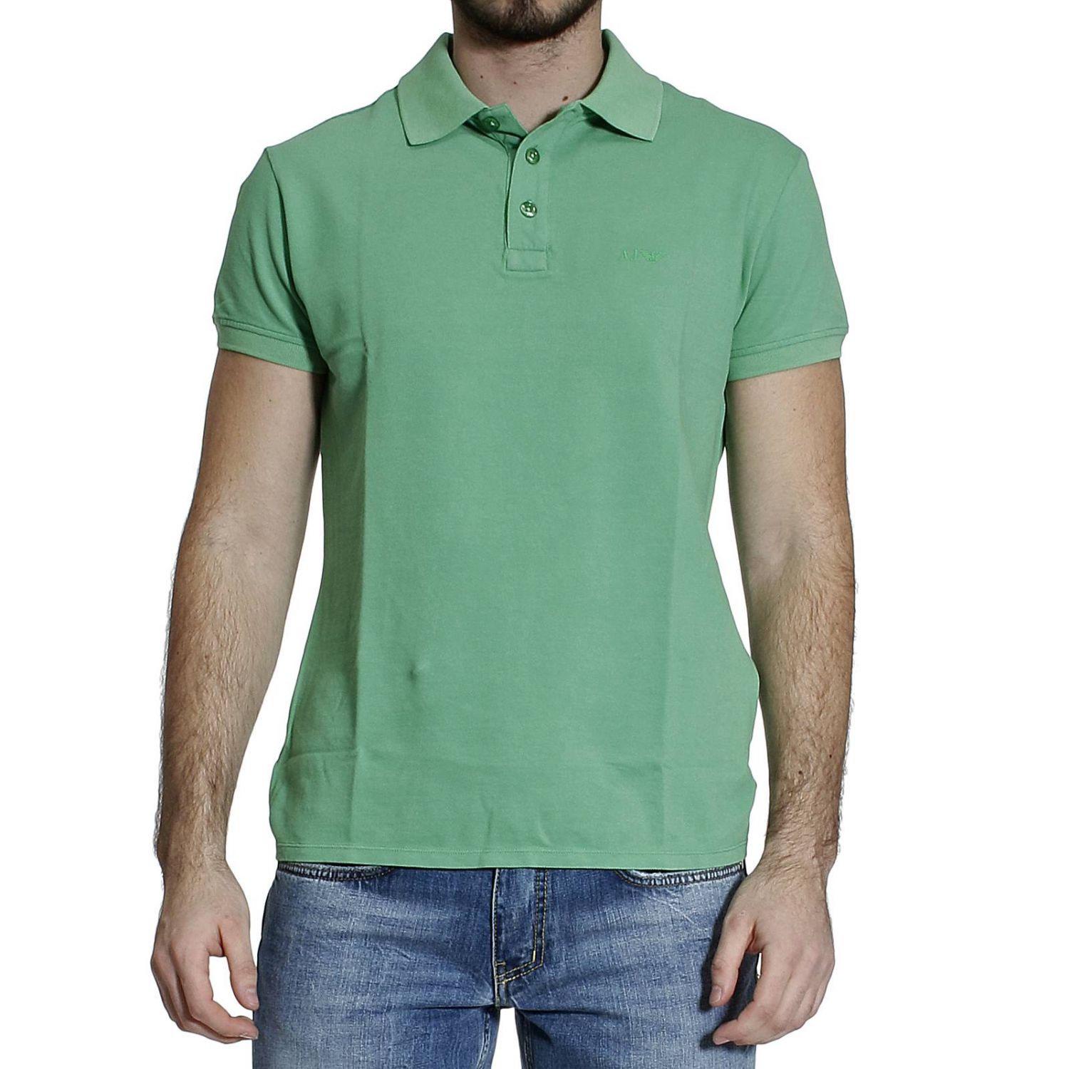 white full sleeve polo t shirt