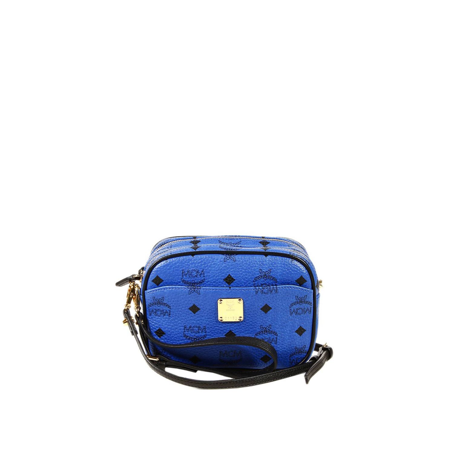 royal blue mcm bag