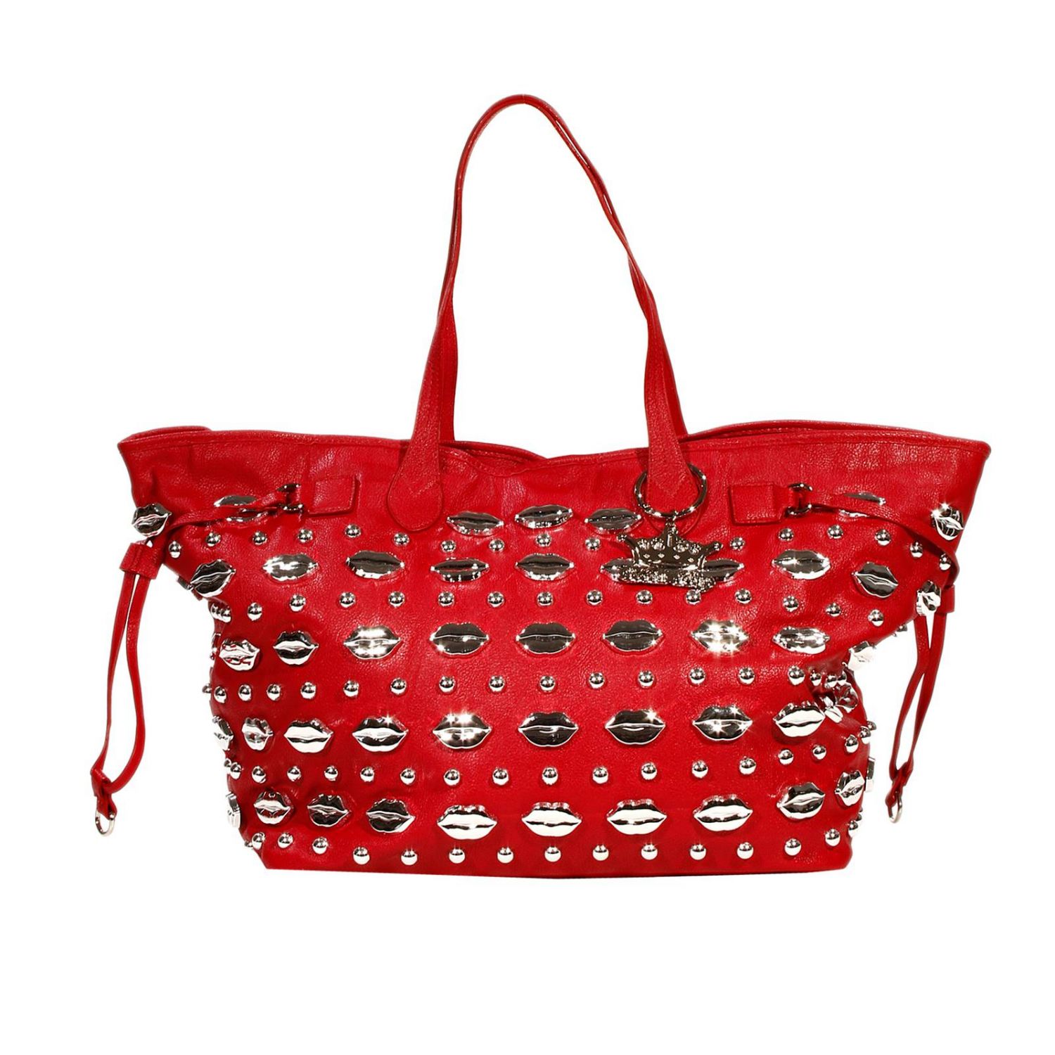 Mia Bag Outlet CLASSIC SHOPPING WITH MOUTH STUDS Shoulder Bag Mia