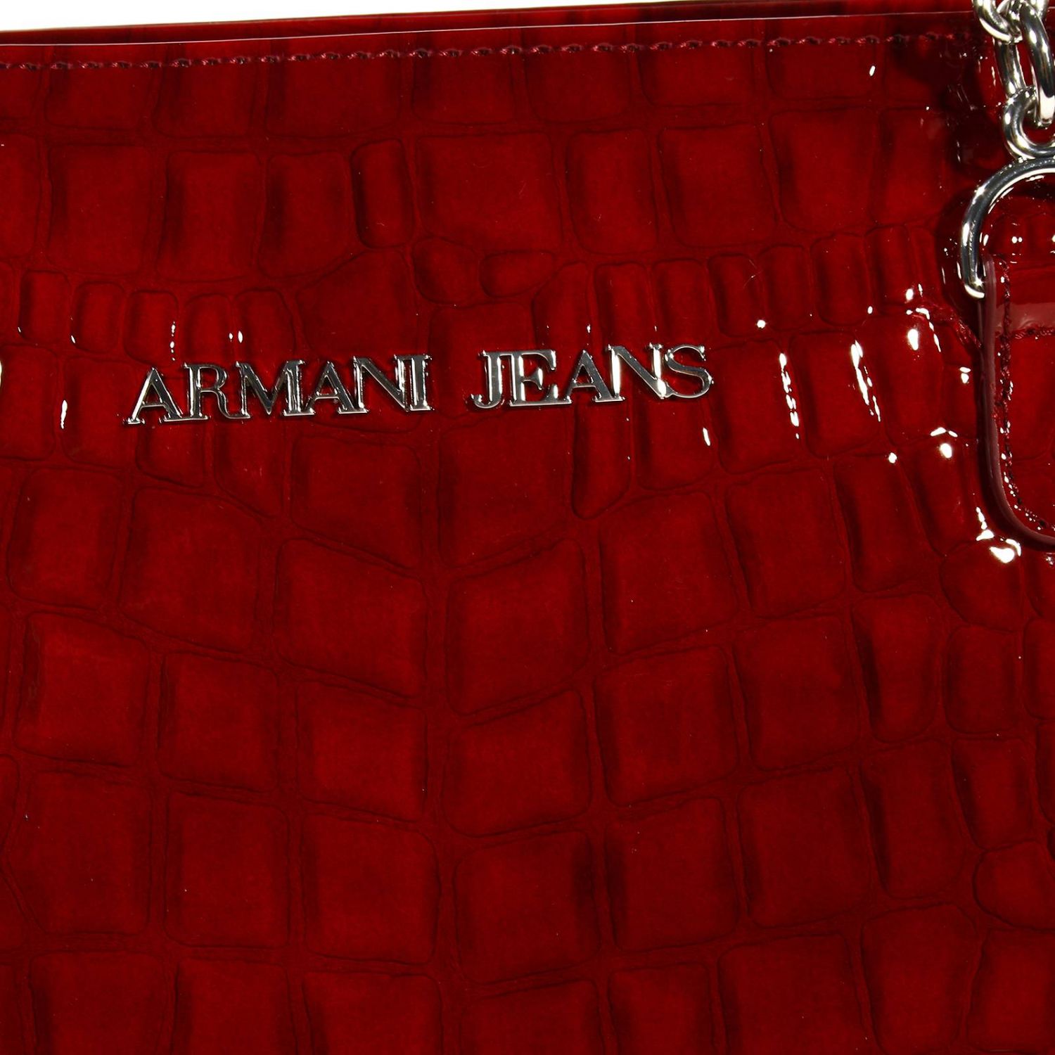 Armani Jeans Outlet: VERNICE STAMPA COCCO SHOPPING - Bordeaux | Borsa A  Spalla Armani Jeans z520s u7 GIGLIO.COM