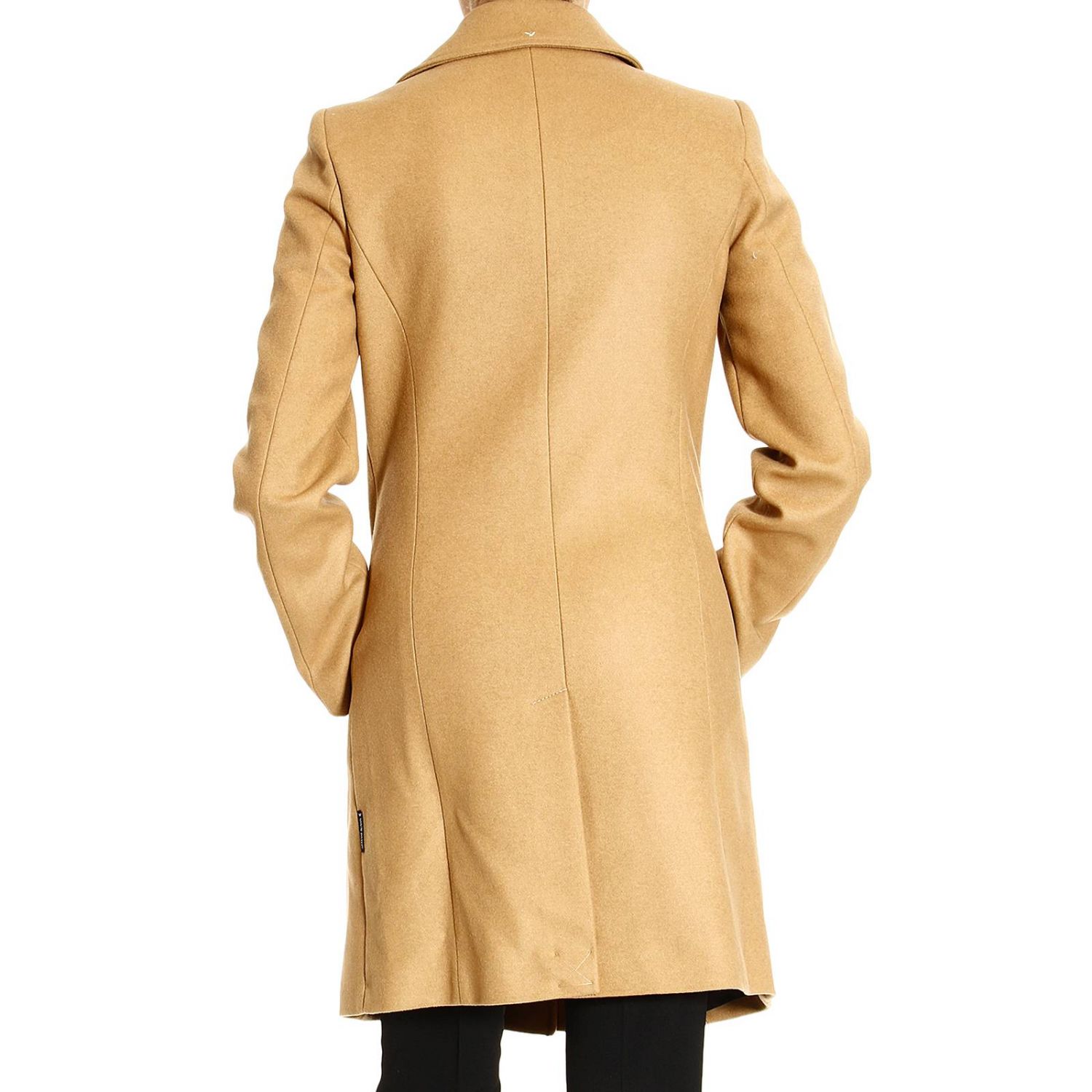 armani camel coat