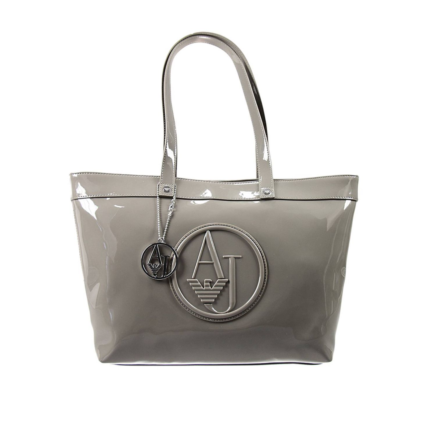 Shopper vernice blu Armani Jeans - Borse Last Minute