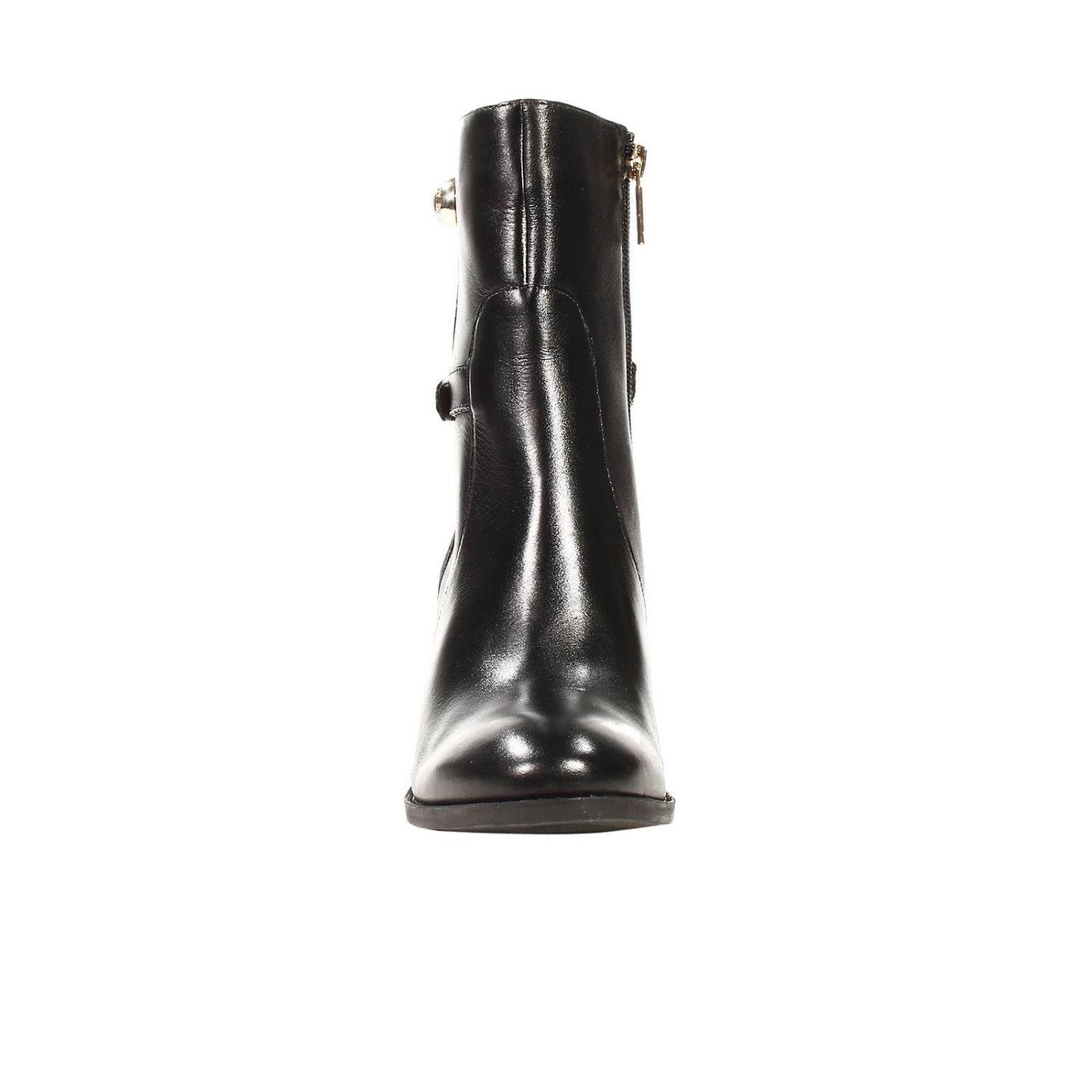 Armani Jeans Outlet: TRONCHETTO TACCO 8 PELLE - Nero | Tronchetti Armani  Jeans z5747 41 GIGLIO.COM