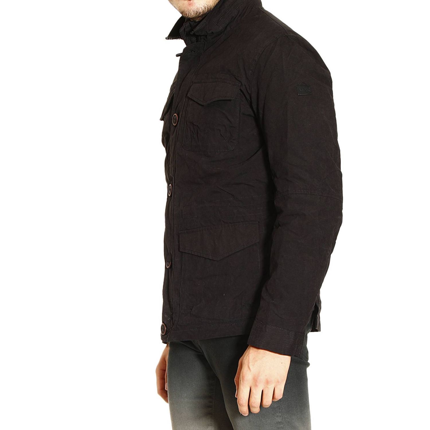 Armani Jeans Outlet: SAHARIANA COTTON | Jacket Armani Jeans Men Black ...