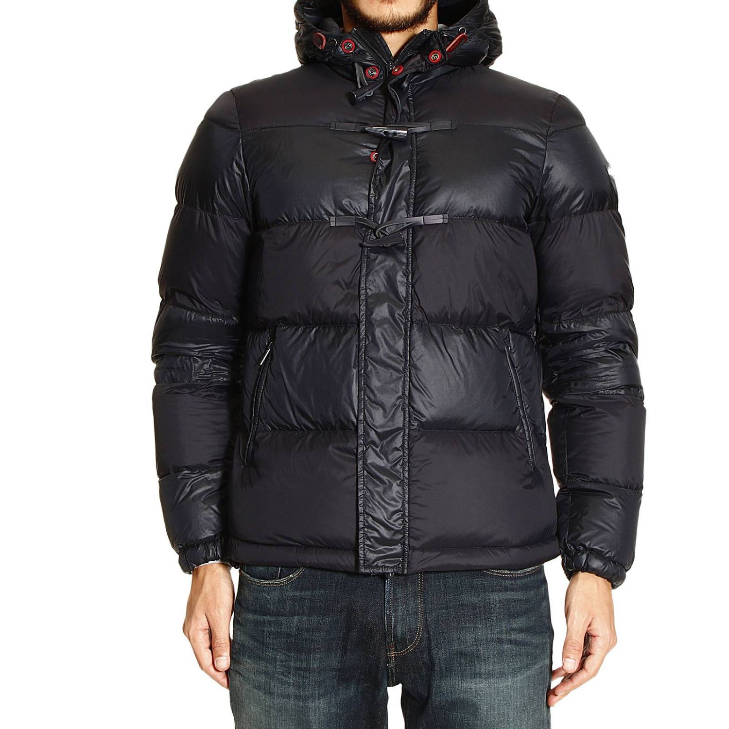 jean bubble coat