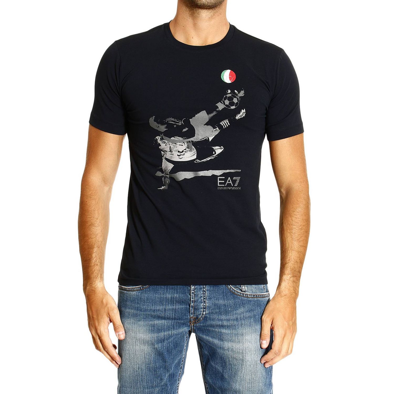 ea7 soccer t shirt