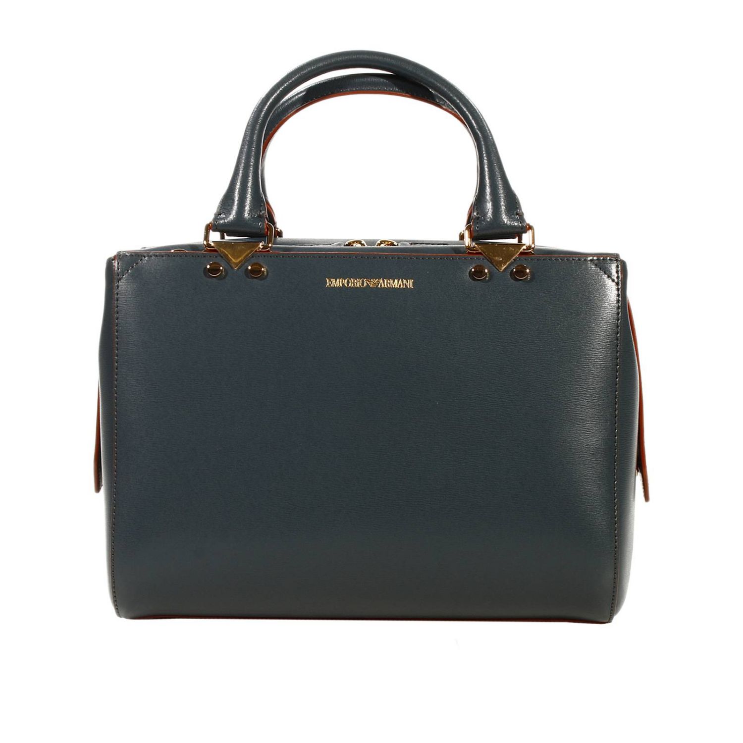 Emporio Armani Outlet: ELLE BAULETTO SMALL LEATHER - Charcoal | Shoulder  Bag Emporio Armani yewl49 yg809 GIGLIO.COM