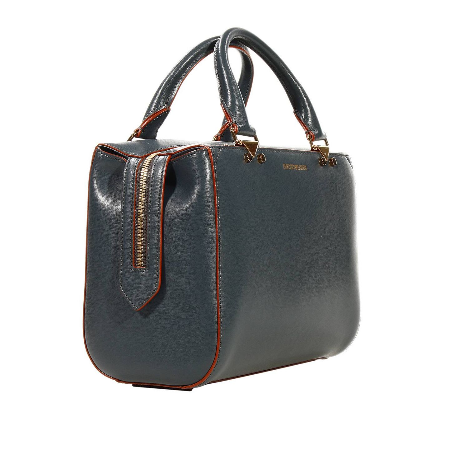 Emporio Armani Outlet: ELLE BAULETTO SMALL LEATHER - Charcoal | Shoulder  Bag Emporio Armani yewl49 yg809 GIGLIO.COM