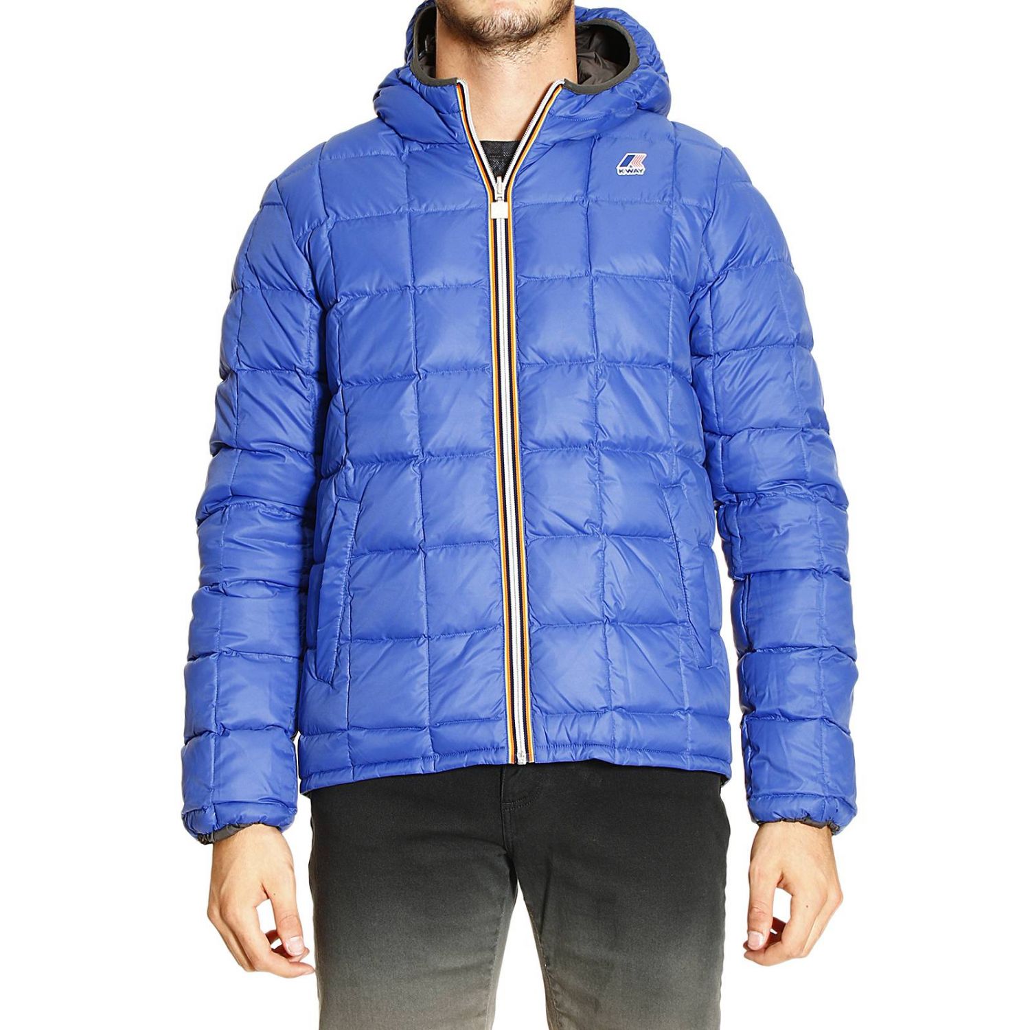 K-Way Outlet: JAQUES TERMO PLUS DOUBLE WITH HOOD | Jacket K-Way Men ...