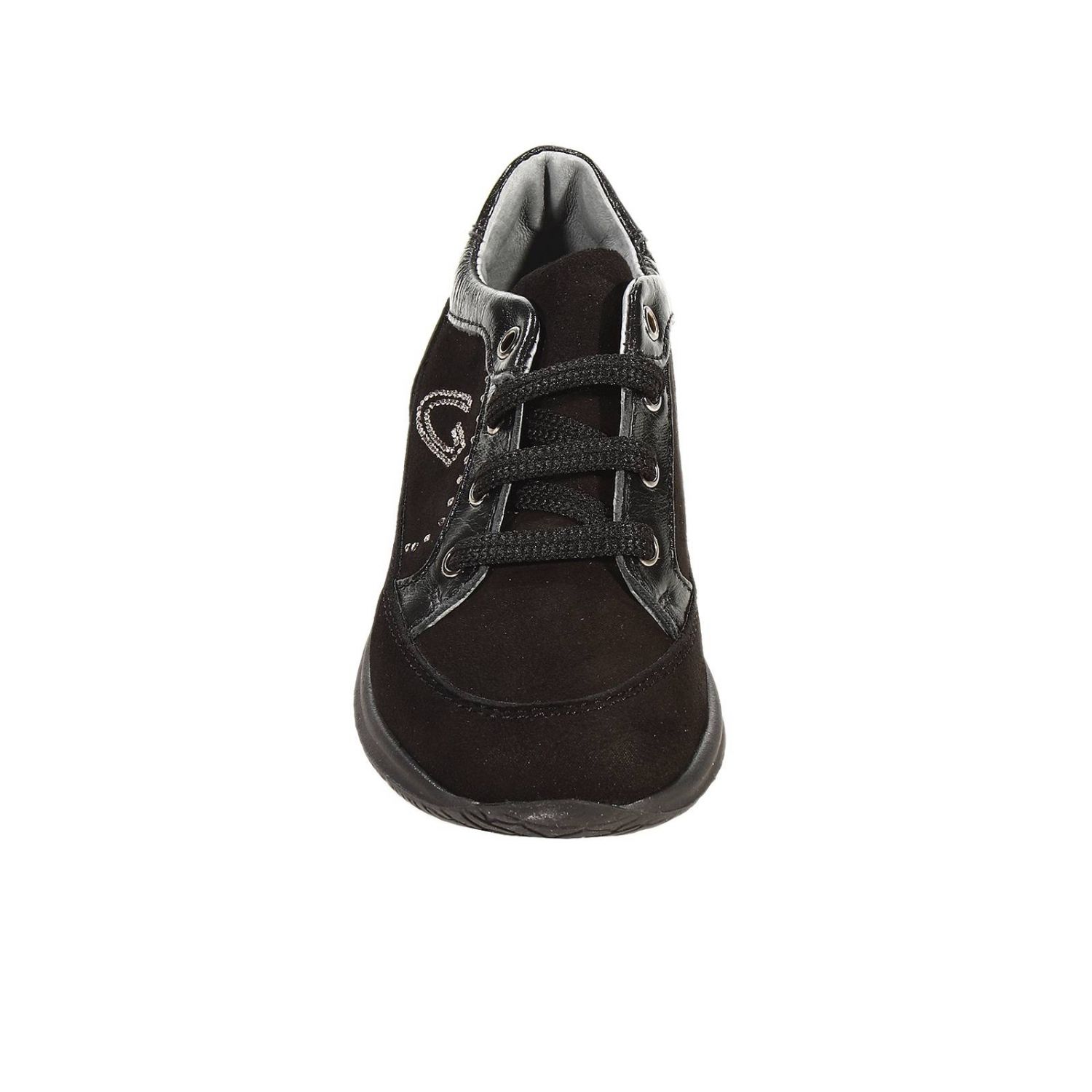 Alberto Guardiani Outlet: LENNOR SNEAKERS CAMOSCIO GLITTER | Scarpe Alberto  Guardiani Bambino Nero | Scarpe Alberto Guardiani 18371p wbnl GIGLIO.COM